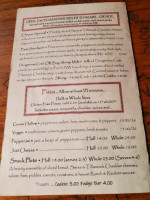 Goose Hollow Inn menu