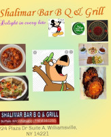 Shalimar Bbq Grill food