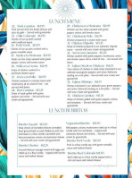 Nayarit Mexican menu