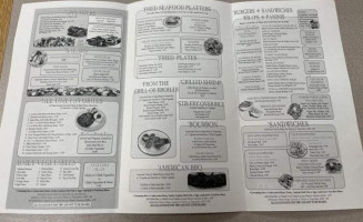Mills River Restaurant menu