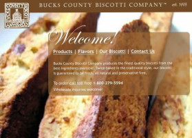 Bucks County Biscotti food