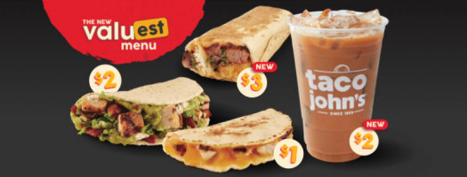 Taco John's food