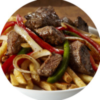 South Philly Steaks Fries In T food