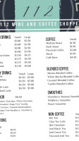 112 Wine And Coffee Shoppe food