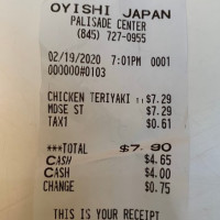 Oyishi Japan food