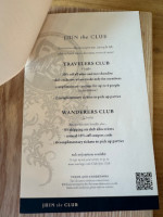 Sans Liege Wines menu