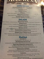 Mezzaluna Pizza Company menu