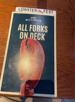 Red Lobster menu