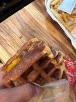 The Waffle Roost Food Truck inside