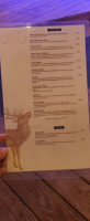 The Red Stag Tavern menu