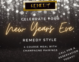 Remedy Speakeasy food