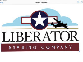 Liberator Brewing Company food