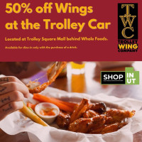 Trolley Wing Co food