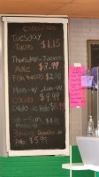 Paco's Kitchen menu