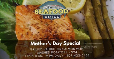 Alaska Seafood Grill menu