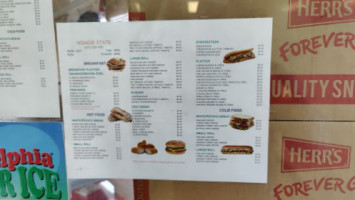 Hoagie State menu