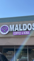 Maldos Coffee Boba outside