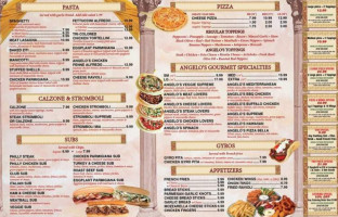 Angelo's Pizza  menu