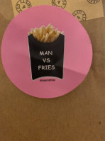 Man Vs Fries inside