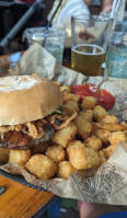 The Pharmacy Burger Parlor Beer Garden food