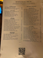 Metropolitan Grill menu