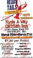 Hyde Away Catfish Inn outside