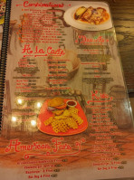 Santa Fe Restaurant Bar menu