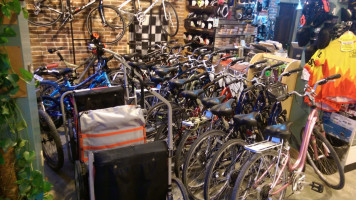Bike Stop Cafe inside