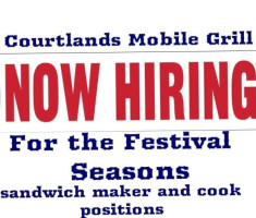 Courtlands Mobile Grill food