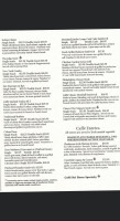 Caffe Rel menu