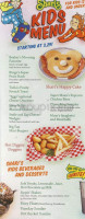 Shari's Cafe And Pies menu