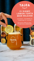 Talea Beer Co. food