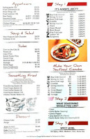 The Juicy Seafood menu