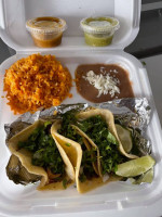 Tacos El Charro food