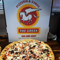 The Greek Pizzeria And Gyros food