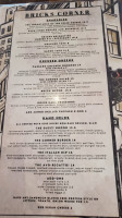 Bricks Corner menu