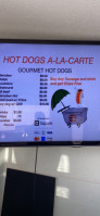 Hot Dogs A-la-cart inside