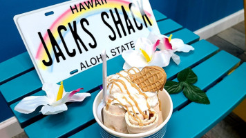 Jack's Shack Rolled Ice Cream food