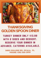 Golden Spoon Diner food