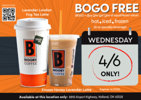 Biggby Coffee food