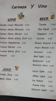 Shang Hai Buffet menu