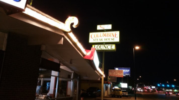 Columbine Steak House Lounge outside
