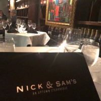 Nick Sam's Steakhouse food
