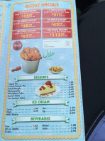 Crown Fried Chicken Kebab menu