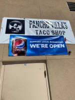 Pancho Villas Taco Shop outside