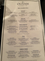 Olivadi menu