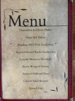 Cafe Lola Bistro menu