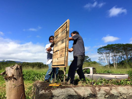 Wailua Falls Fruit Stand outside