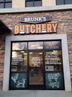 Brunk's Butchery outside