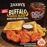 Zaxby's Chicken Fingers Buffalo Wings inside